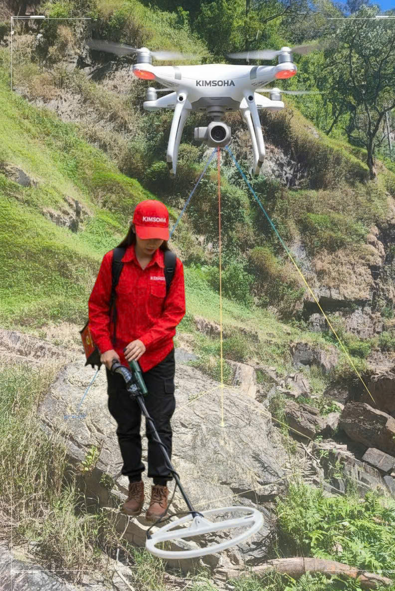 KHẢO SÁT MỎ VÀNG GỐC BẰNG DRONE QUANG PHỔ VÀ SEARCH AI KIMSOHA - GIẢI PHÁP ĐỘT PHÁ CHO NGÀNH KHAI KHOÁNG 2026